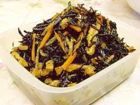 簡単♪ちょうどいい味☆定番!ひじきの煮物